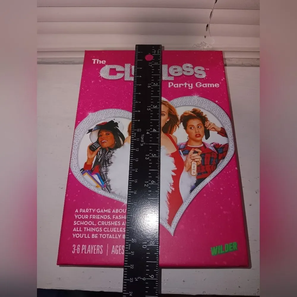 Factory-sealed Wilder Toys Clueless Party Game! Out of print / hard to find.